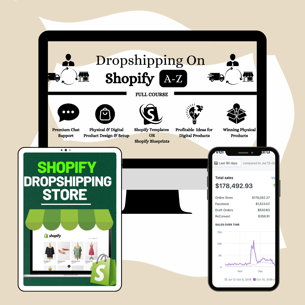 Become a master with our Titanic Dropshipping course