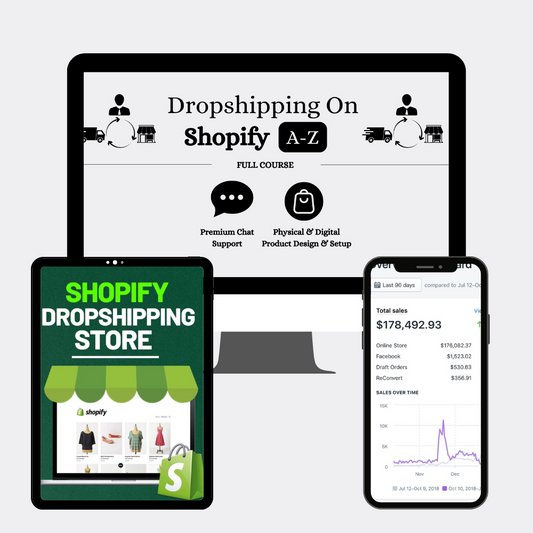 Essential Dropshipping Foundation: Build Your Store, Your Way